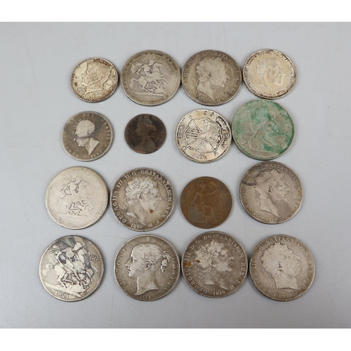 71 - Collection of mostly silver crowns