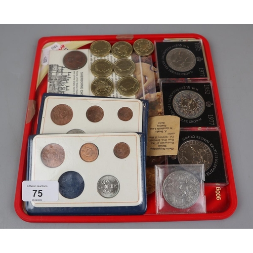 75 - Collection of coins