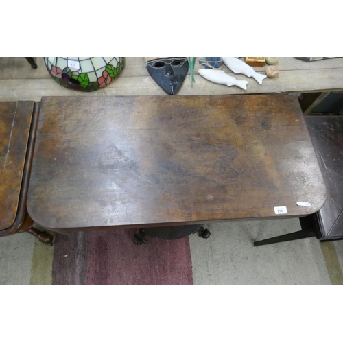 234 - Victorian rosewood tea table