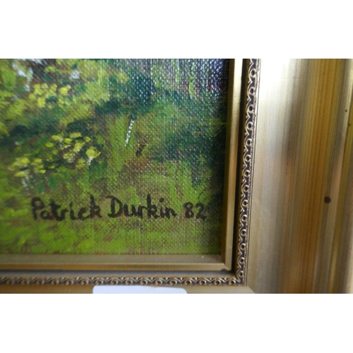 244 - 3 oil on boards by Patrick Durkin