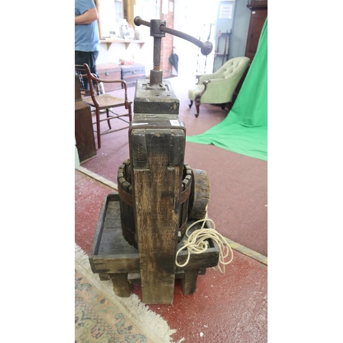 302 - Antique apple press