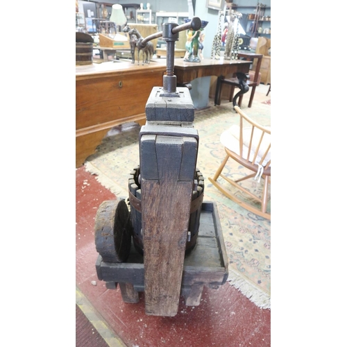 302 - Antique apple press