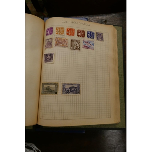 358 - 3 old stamp albums