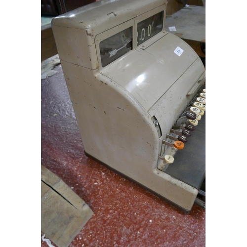 376 - 1950's National cash register till