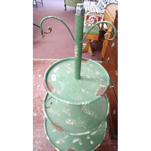 385 - Garden plant pot stand - Approx height: 107cm