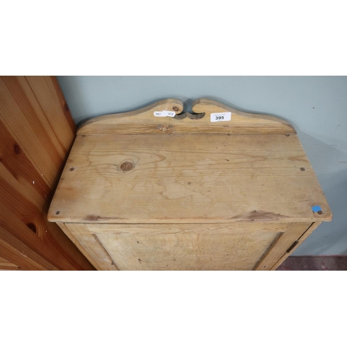 395 - Small pine cupboard