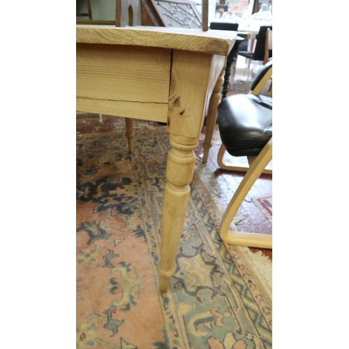 403 - Small pine farmhouse table - Approx size: L: 108cm W: 64cm H: 74cm