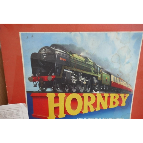 412 - Hornby O gauge tin plate railway complete in original box