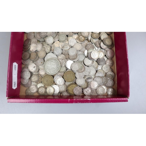 73 - Collection of mostly silver coins