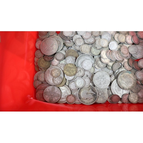 74 - Collection of mostly silver coins