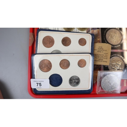 75 - Collection of coins