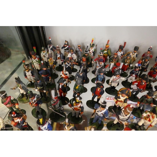 129 - Approx 84 Del Prado figures depicting 1900's military