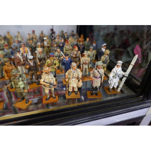 132 - Approx 88 painted Del Prado figures 1901-1950