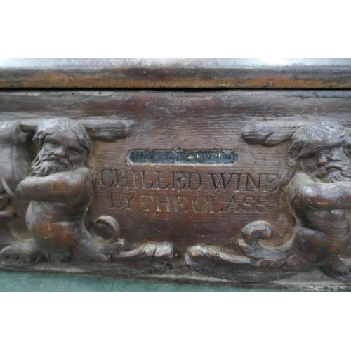 167 - Antique style wine cooler