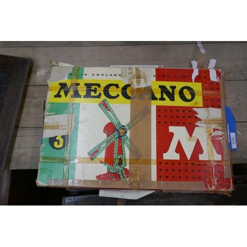 175 - Boxed Meccano set