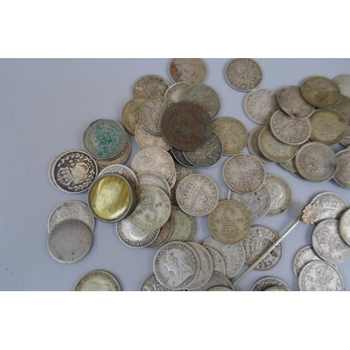 61 - Collection of silver coins