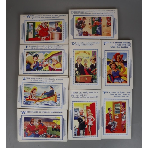 131 - Collection of postcards - Saucy seaside