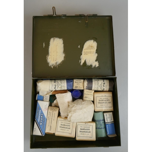 213 - RAF first aid box, c. 1950s