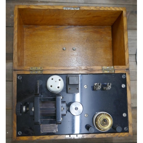 232 - Vintage medical electric shock machine