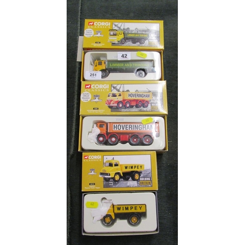 251 - Corgi Classics - Limmer and Trinidad 21501 Hoveringham 14401 Wimpey 30101