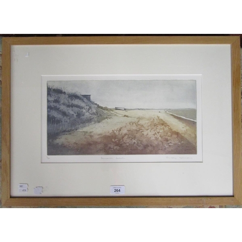 264 - L/E signed print - Dunwich Beach