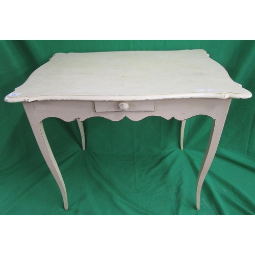 279 - Antique painted French side table