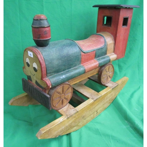 283 - Wooden rocking train