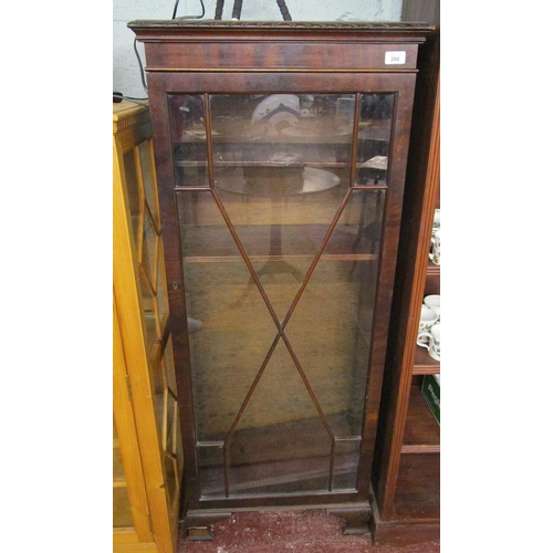 288 - Mahogany cabinet