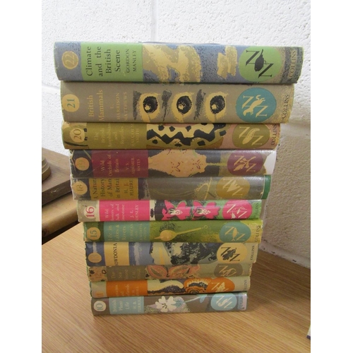 300 - New Naturalist hardback books - Volumes 10, 11, 12, 13, 15, 16, 18, 19, 20, 21 & 22