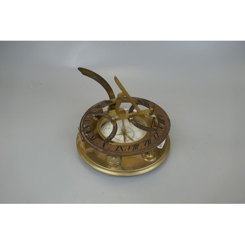 335 - Brass yacht compass