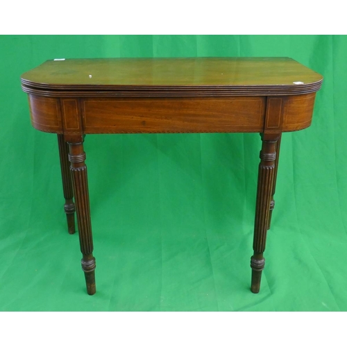 339 - Regency mahogany tea table