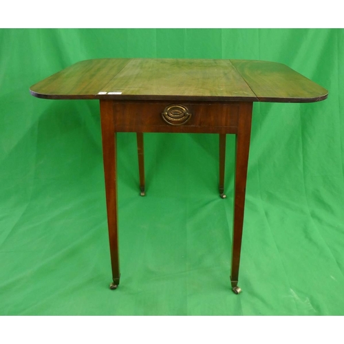 345 - Late Victorian Pembroke table