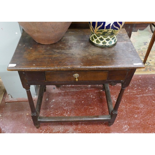 355 - Georgian oak side table