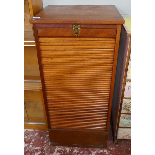 370 - Tambour front cabinet