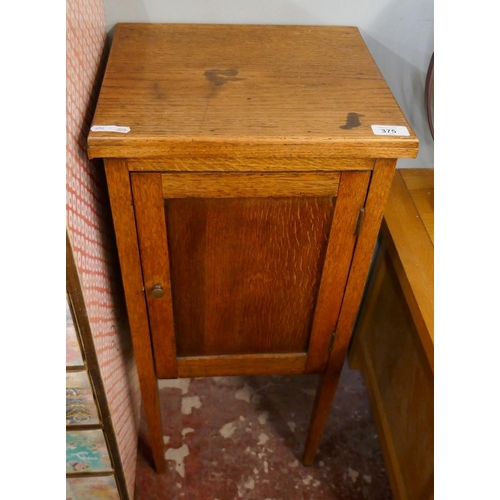 375 - Oak pot cupboard