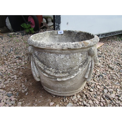 444 - Stone circular planter