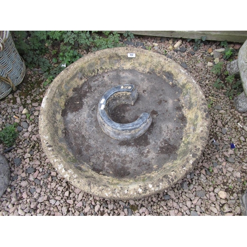 452 - Large stone round planter