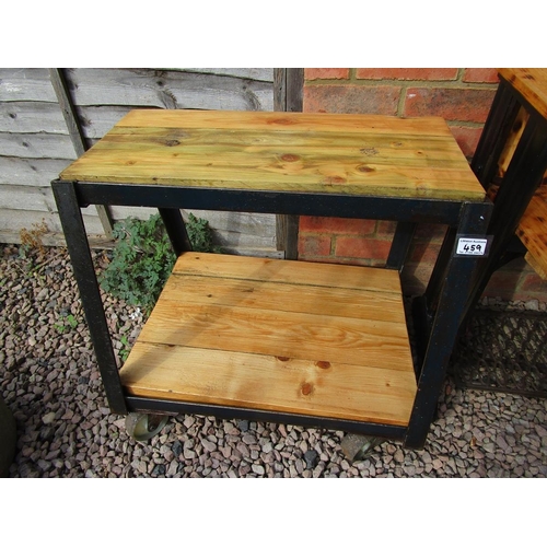 459 - 2 tier garden trolley