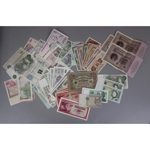 79 - Collection of bank notes from around the World