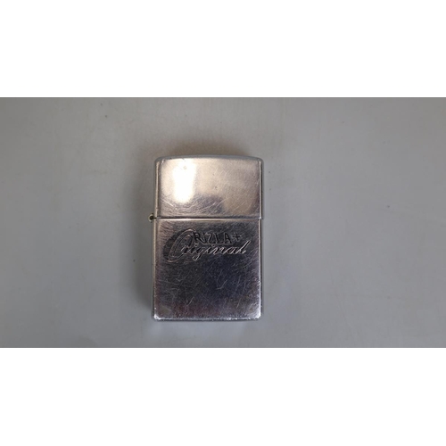 104 - Five Zippo lighters