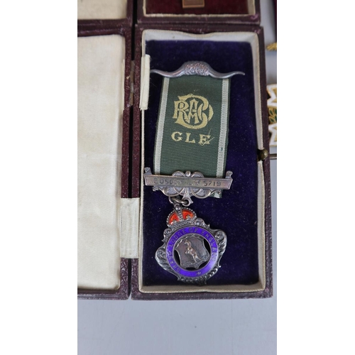 109 - Collection of medals to include R.A.O.B. Medals with provenance