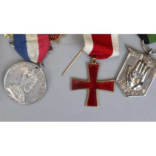 109 - Collection of medals to include R.A.O.B. Medals with provenance