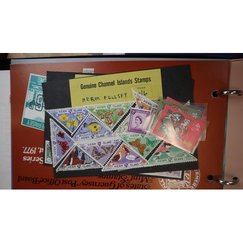 132 - Stamps World & GB albums for sorting