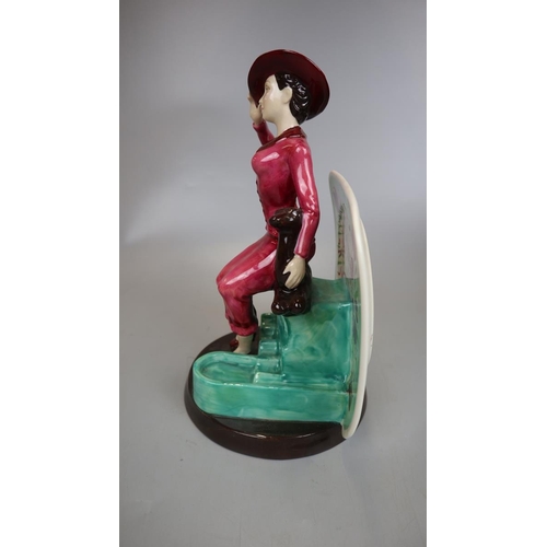 154 - Peggy Davies L/E figurine of Suzy Cooper by Kevin Francis