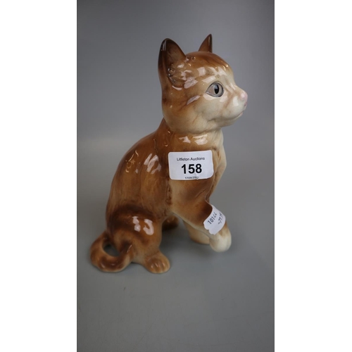 158 - 5 Melba Ware cat figurines