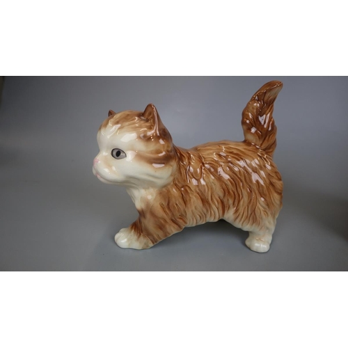 158 - 5 Melba Ware cat figurines