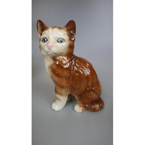 158 - 5 Melba Ware cat figurines