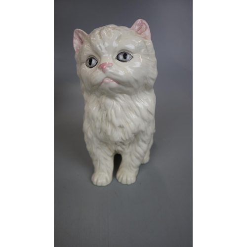 158 - 5 Melba Ware cat figurines