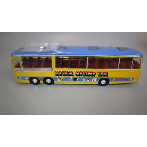 163 - 3 1996 diecast Corgi Beatles vehicles