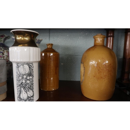 182 - Collectables to include stoneware vases etc